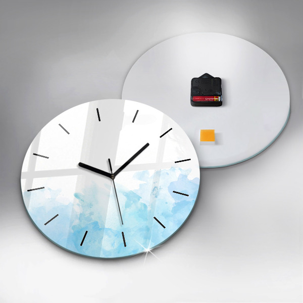 Orologio rotondo Macchie dipinte