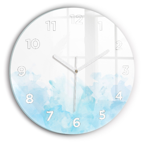 Orologio rotondo Macchie dipinte