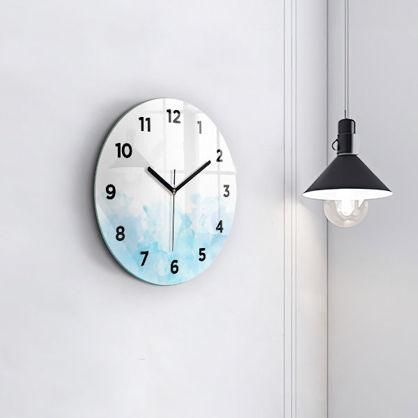Orologio rotondo Macchie dipinte