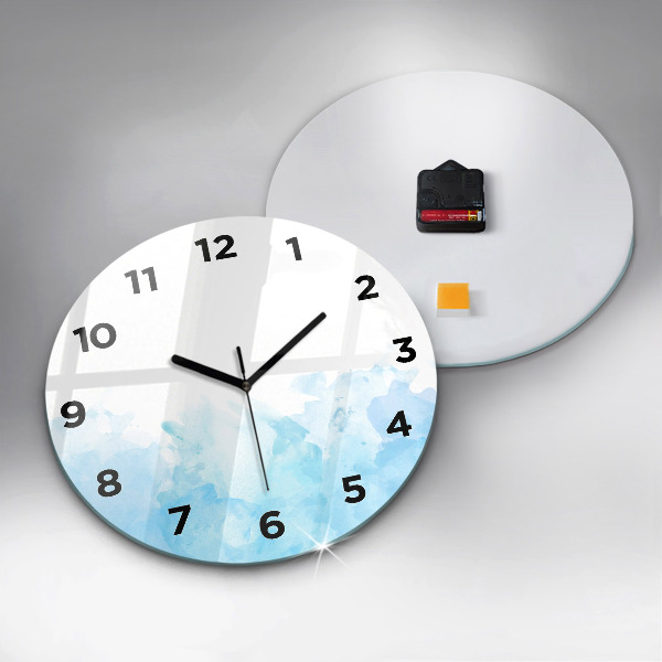 Orologio rotondo Macchie dipinte