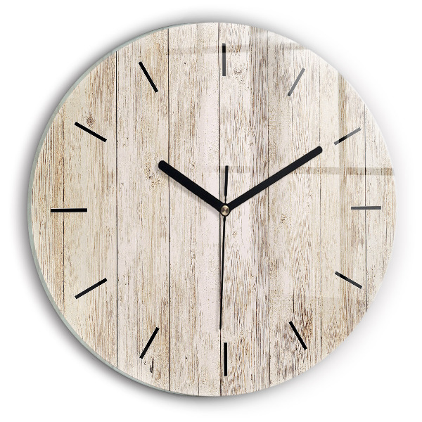 Orologio rotondo Pannelli in legno