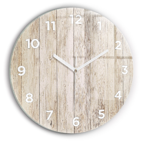 Orologio rotondo Pannelli in legno