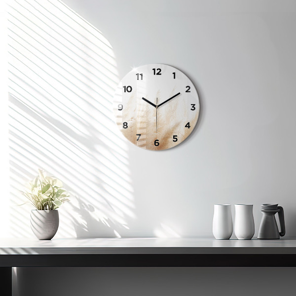 Orologio rotondo Spighe di grano