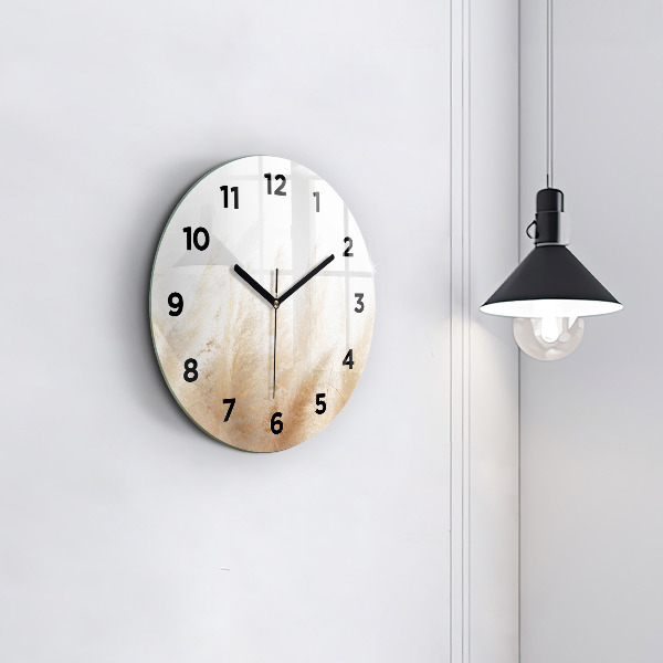 Orologio rotondo Spighe di grano