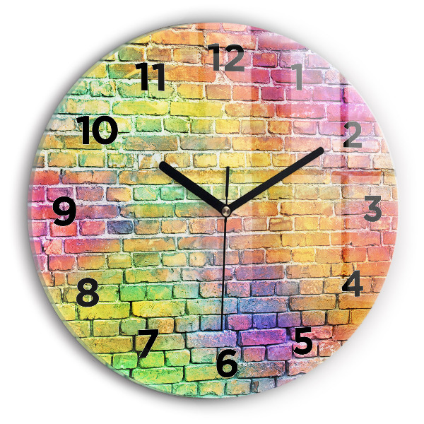 Orologio rotondo Muro dipinto