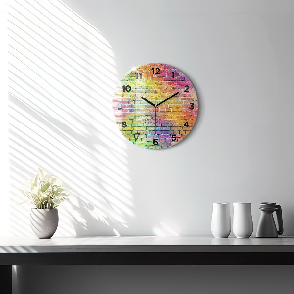 Orologio rotondo Muro dipinto