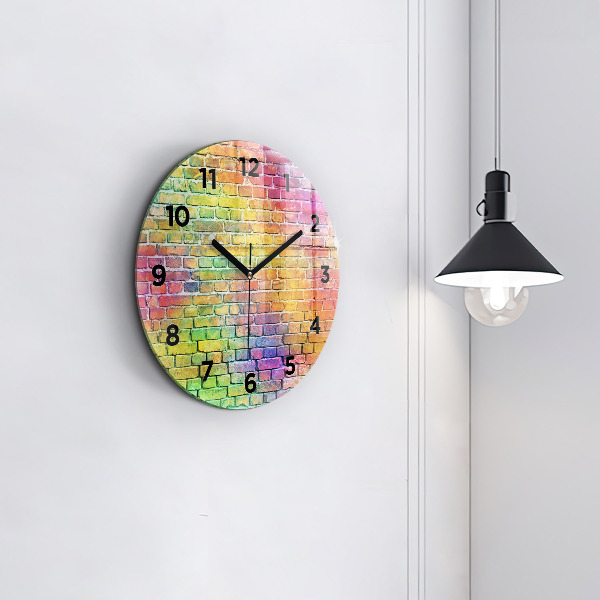 Orologio rotondo Muro dipinto