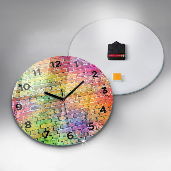 Orologio rotondo Muro dipinto