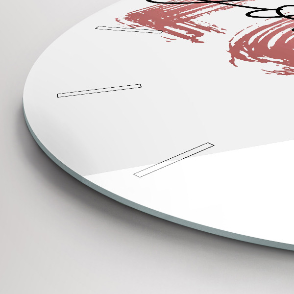 Orologio rotondo La scritta Ama te stesso