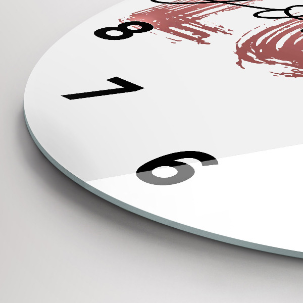 Orologio rotondo La scritta Ama te stesso