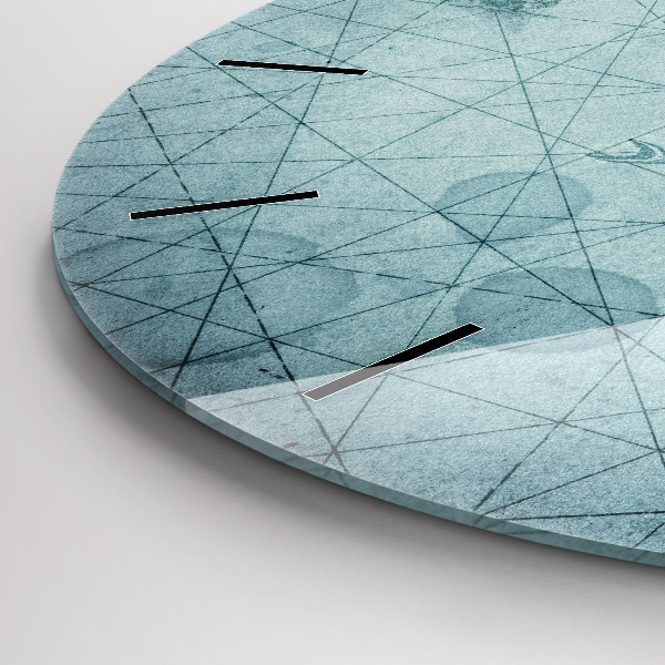 Orologio rotondo Mappa d'epoca