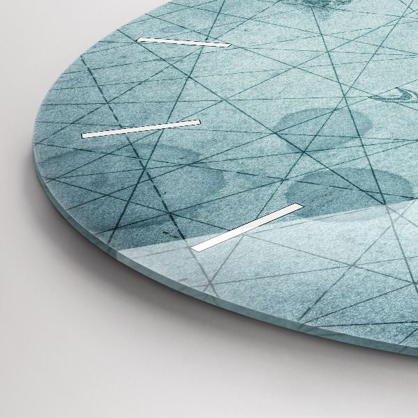 Orologio rotondo Mappa d'epoca