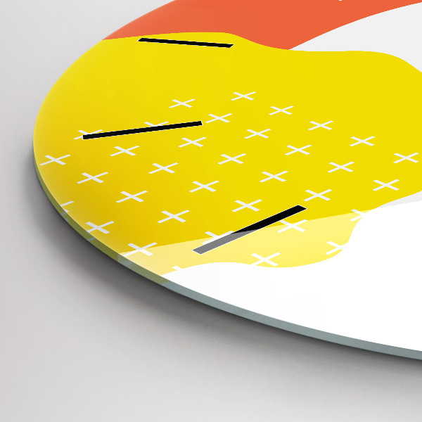 Orologio rotondo Astrazione POP