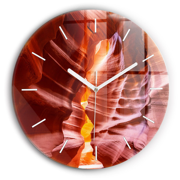Orologio rotondo Canyon di sabbia