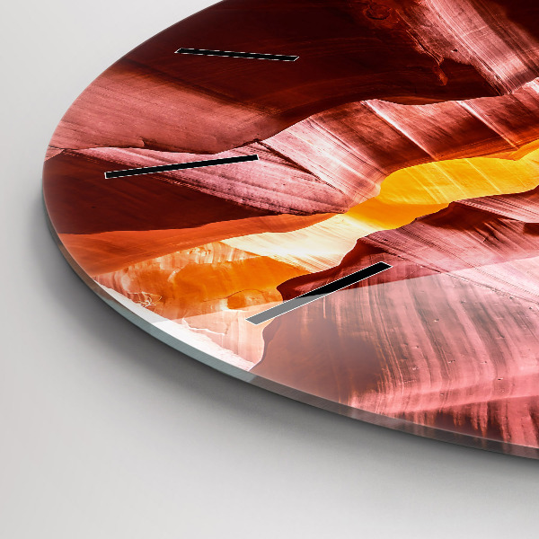 Orologio rotondo Canyon di sabbia