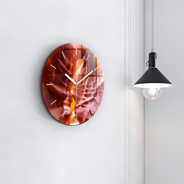 Orologio rotondo Canyon di sabbia