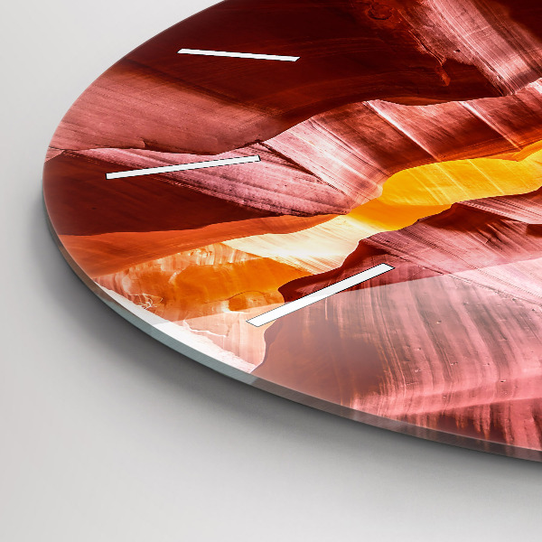 Orologio rotondo Canyon di sabbia