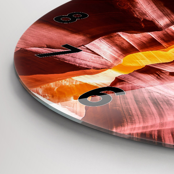 Orologio rotondo Canyon di sabbia