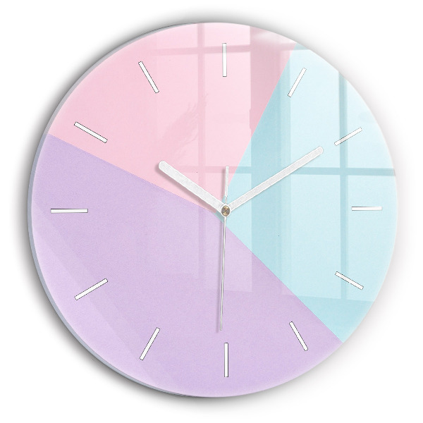Orologio rotondo Motivo pastello