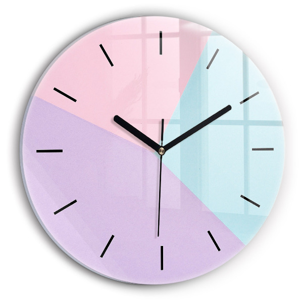 Orologio rotondo Motivo pastello