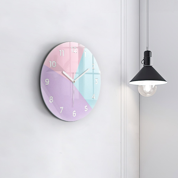 Orologio rotondo Motivo pastello