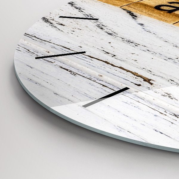 Orologio rotondo L'iscrizione Famiglia