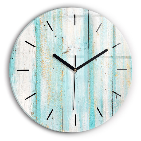 Orologio rotondo Tavole blu