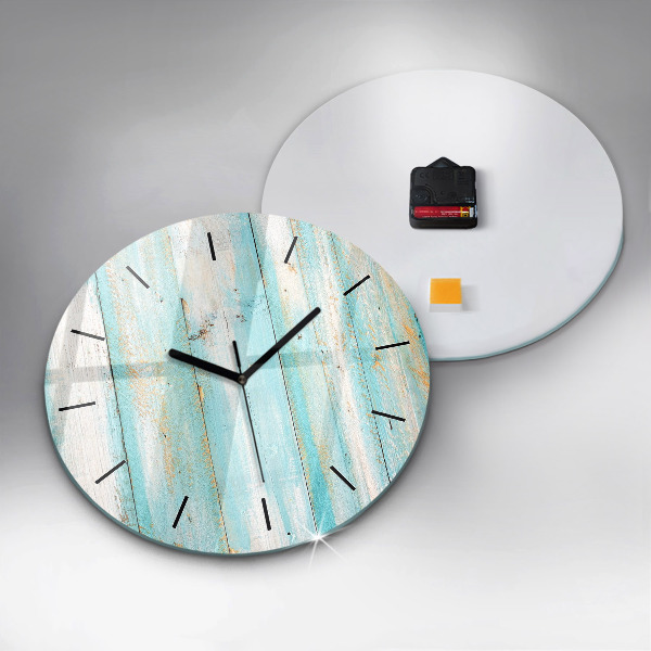 Orologio rotondo Tavole blu
