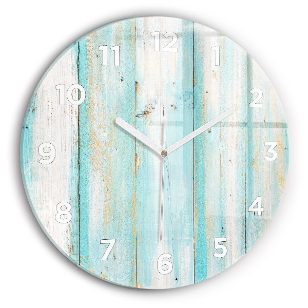 Orologio rotondo Tavole blu