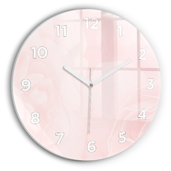 Orologio rotondo Rose in fiore