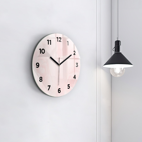Orologio rotondo Rose in fiore