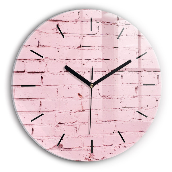 Orologio rotondo Muro di mattoni