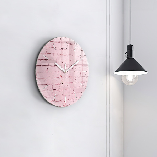 Orologio rotondo Muro di mattoni