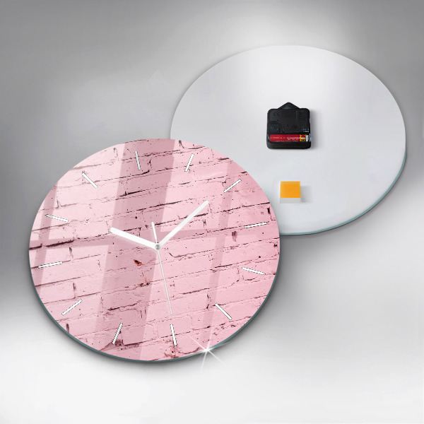 Orologio rotondo Muro di mattoni