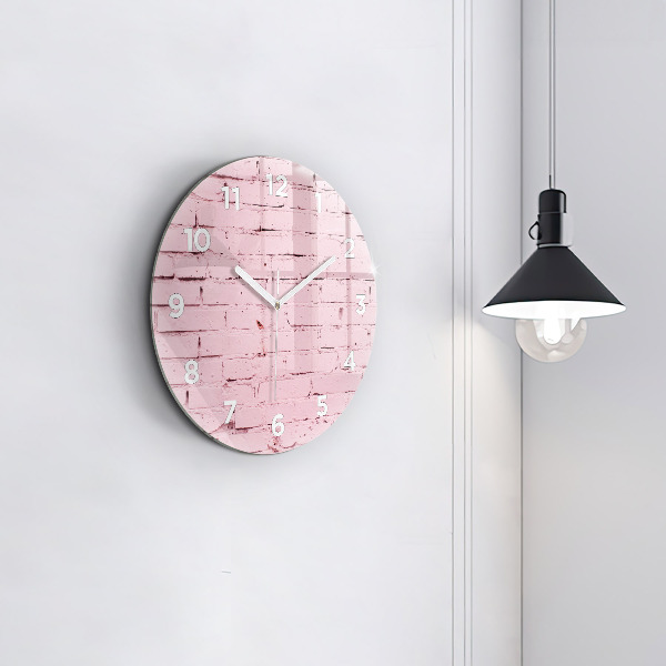 Orologio rotondo Muro di mattoni