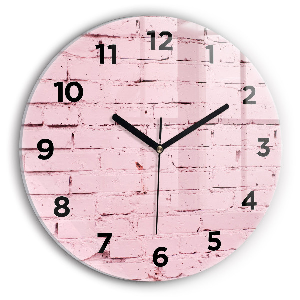 Orologio rotondo Muro di mattoni