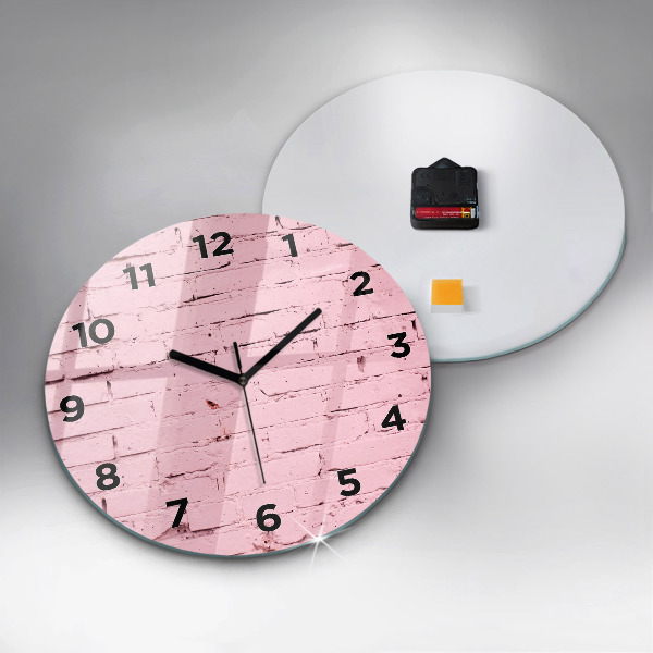 Orologio rotondo Muro di mattoni