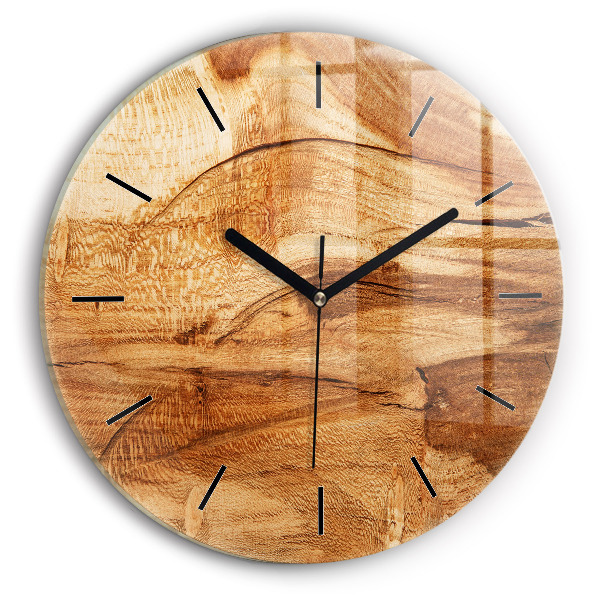Orologio rotondo Struttura del legno