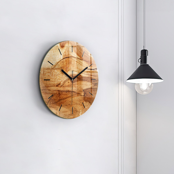 Orologio rotondo Struttura del legno