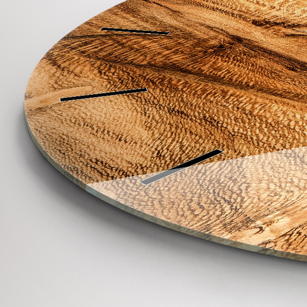 Orologio rotondo Struttura del legno