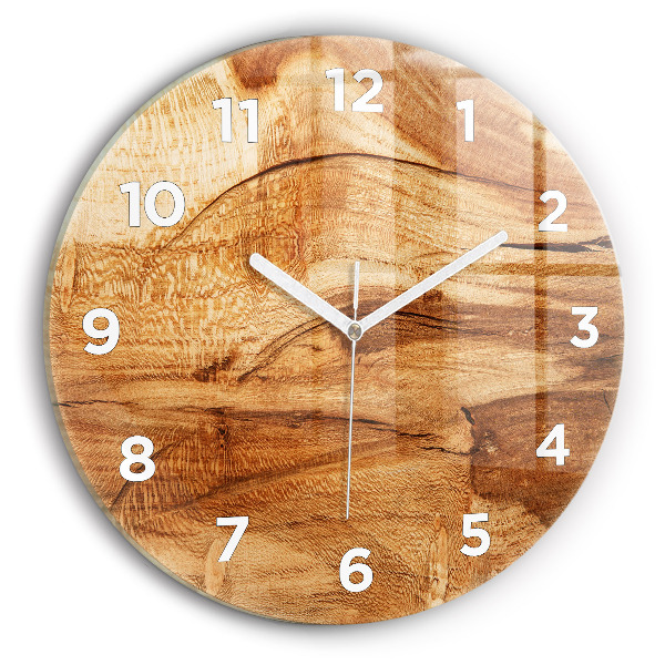 Orologio rotondo Struttura del legno