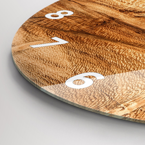 Orologio rotondo Struttura del legno