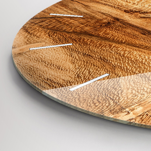 Orologio rotondo Struttura del legno