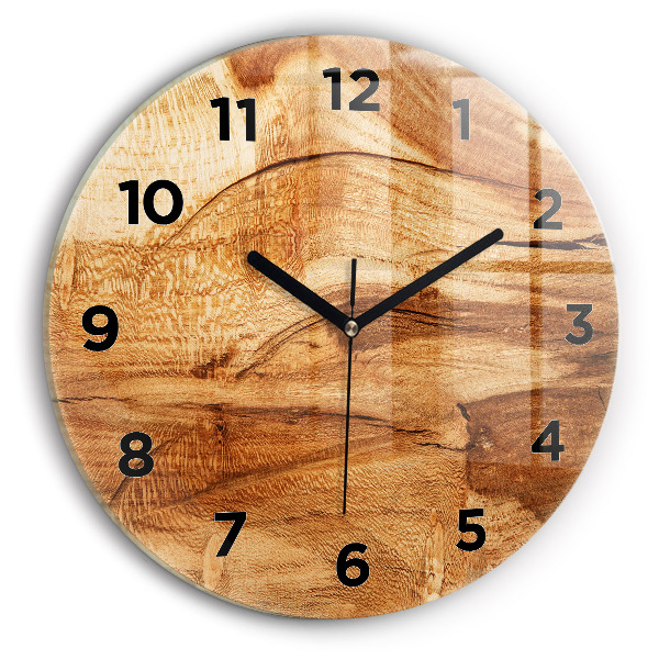 Orologio rotondo Struttura del legno