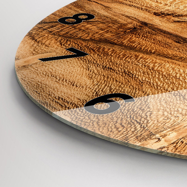 Orologio rotondo Struttura del legno