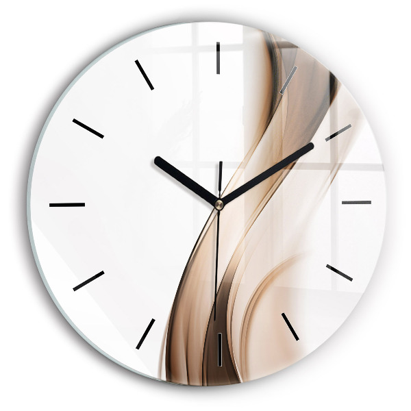 Orologio rotondo Linea di astrazione