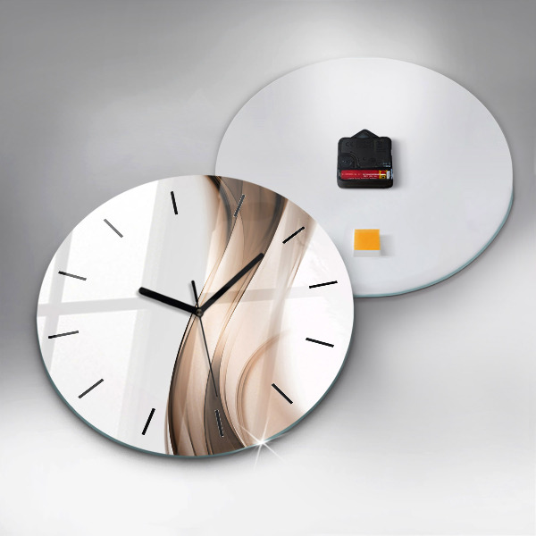 Orologio rotondo Linea di astrazione