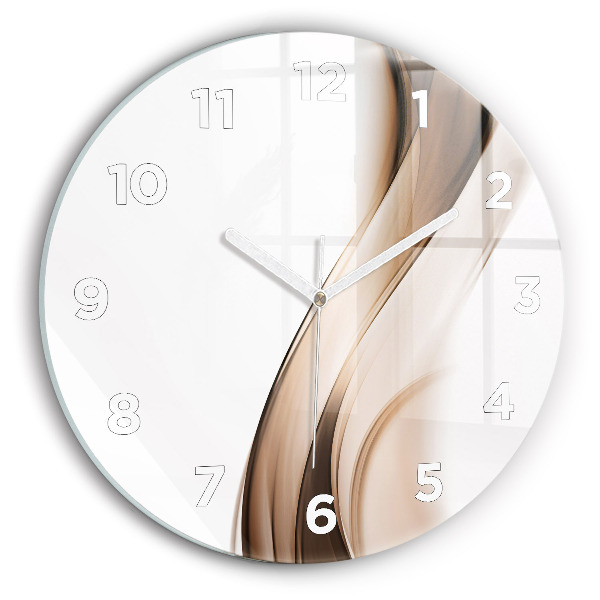 Orologio rotondo Linea di astrazione