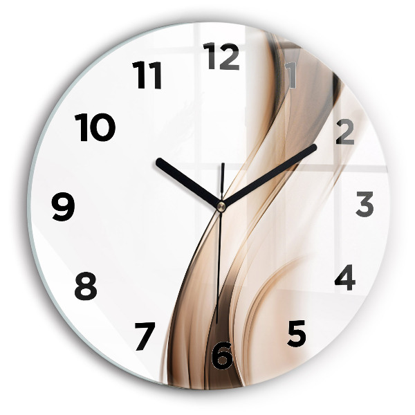 Orologio rotondo Linea di astrazione