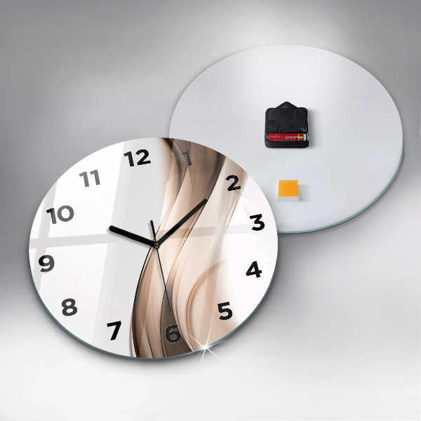 Orologio rotondo Linea di astrazione
